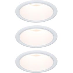 Paulmann Faretto LED Cole Coin set da 3 bianco