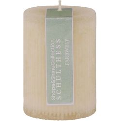 Schulthess kerzen Candle Shape & Shine, 7 x 10 cm, Chamois