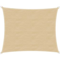 WINDHAGER Telo ombreggiante Capri, 3 x 4 m, Rettangolare, Champagne