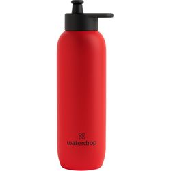 waterdrop Sports Bottle Signalrot