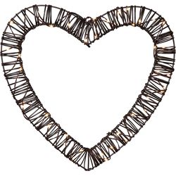 Star Trading Decorazione esterna Vicke Heart, Bianco caldo