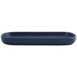 MSV Portautensili da bagno Maonie Blu scuro opaco, ceramica