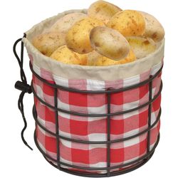 Heidi Cheese Line potato basket vichy
