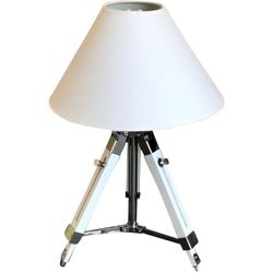 Lichtix Table lamp Tripod Pyra 57 white
