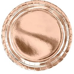 Partydeco 6 piatti rosé 23cm