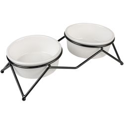 duvoplus Ceramic bowl Stone UP zigzag, 29 x 13.2 x 7.8 cm, 280 ml