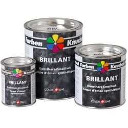 Knuchel Synthetic resin enamel lacquer brilliant 375 ml, white Ral 9003