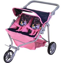 knorrtoys Twin Stroller Magic Unicorn