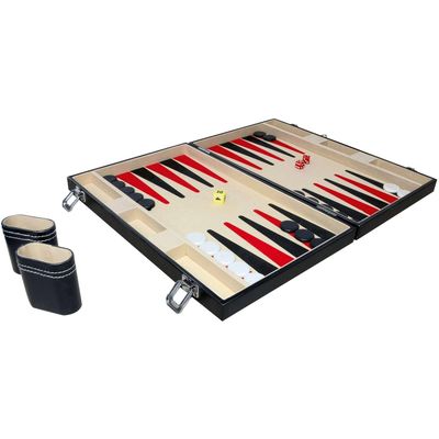 Noris Deluxe backgammon case Bild 2