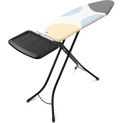 Brabantia Ironing board with steam station shelf Spring Bubbles