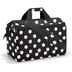 Reisenthel Borsa a tracolla Allrounder L Dots Bianco