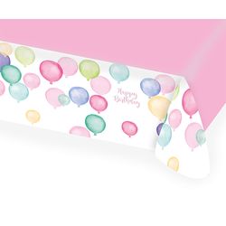 Amscan Tischdecke Happy Birthday Pastel aus Papier 115x175cm
