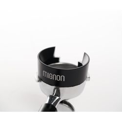 Eureka Mignon powder funnel, magnetic, black aluminum