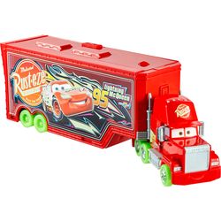 Mattel Set di trasporto Mack Glow Racer