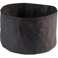 Aps Brottasche Paperbag D20cm H13cm, schwarz