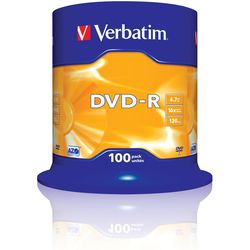 Verbatim DVD-R 4.7 GB, Spindel (100 Stück)