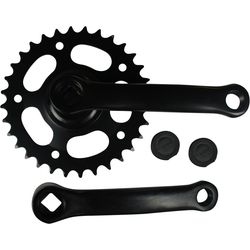 Mustang Guarnitura 32T. 127 mm in acciaio