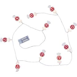 Star Trading Catena luminosa LED Bonbon, Interno, Bianco caldo, Rosso
