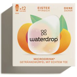 waterdrop Microdrink Eistee Pfirsich (6x 12 Pack)