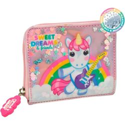 Kids Licensing Einhorn Glitter-Geldbörse 12x3x9.5cm