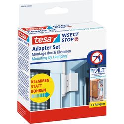 TESA Adapter Set Insect Stop Weiss