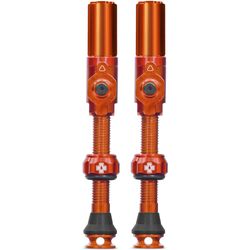 Muc-Off Tubeless Valves Big Bore Hybrid 75mm Orange