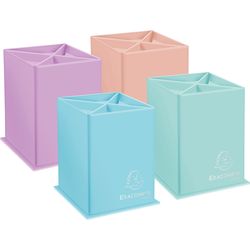 Exacompta Aquarel Pencil Holder A4 67896D 4 Compartments, assorted