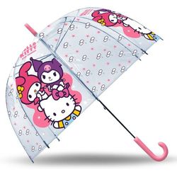 Hello Kitty Ombrello 46cm PVC, funzionamento manuale