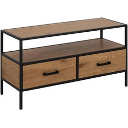 AC Design Mobile TV Seaford 90 x 35 x 50 cm, rovere