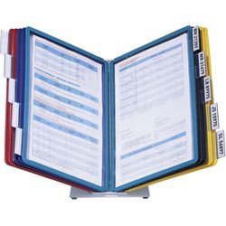 Durable Display system VARIO Table 10 557000 color, 10 display panels A4