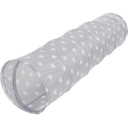 knorrtoys Play tunnel Grey White Stars