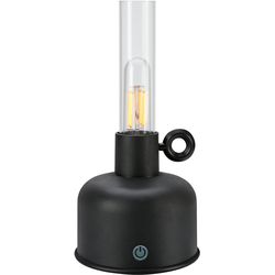 Markslöjd Astrid LED lanterna ricaricabile USB, Nera