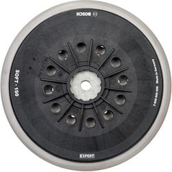 Bosch Professional Piastra di supporto EXPERT Multihole per Bosch, 150 mm. Morbido