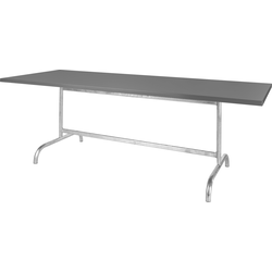 Schaffner Metal table Säntis 240x80 - Hot Dip Galvanized - Graphite