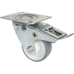 Wagner Transport equipment swivel castor ø 80 mm with brake ultrasoft