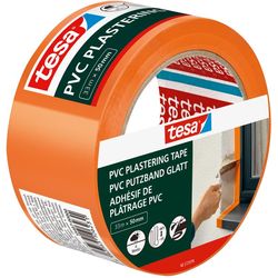 TESA PE tape, Orange, 33 m x 50 mm