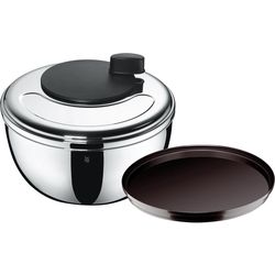 WMF Gourmet Salad Spinner 24 cm, Black/Silver
