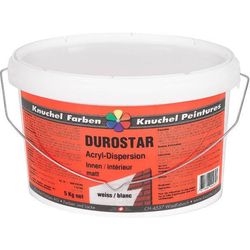 Knuchel Acrylic interior dispersion 5kg Durostar Ral 9003 white