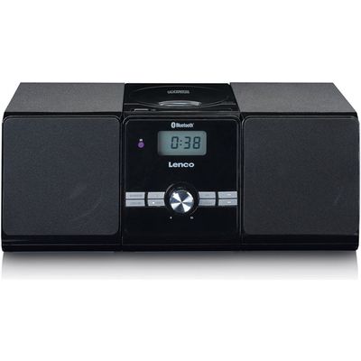 Lenco Hi-Fi system MC-030BK black, CD, MP3, BT, USB, RC - buy at
