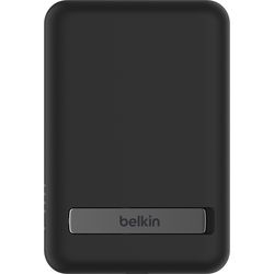Belkin Magnetic Wireless Powerbank with Stand (5`000mAh) - black
