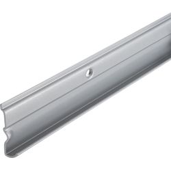 ELEMENT-SYSTEM Wall rail white aluminum 1016mm Load max. 150 kg Basic element for hanging rail