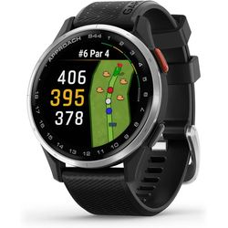 Garmin Orologio GPS sportivo Approach S44 nero/argento, cinturino, 20mm