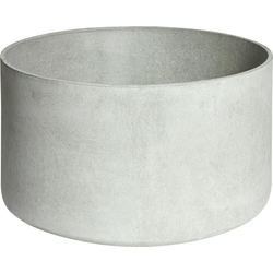 Swisspearl Fioriera Delta ø 50 cm grigio