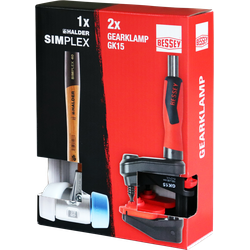 BESSEY Gear clamp set Gearklamp GK 15060