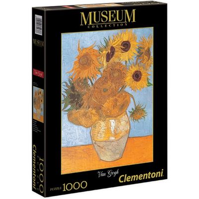 Clementoni Puzzle Van Gogh 1000 pieces Museum Collection Sunflowers 67.7x47.7cm Bild 4