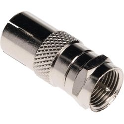 Satelliten tv zubehör Adapter F-plug to IEC socket F – IEC