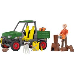 Schleich Silviculturist with vehicle