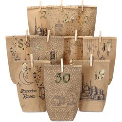 Papierdrachen 30 printed bags for Ramadan