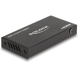 Delock Splitter di segnale a 2 porte HDMI-HDMI 4K/60 Hz
