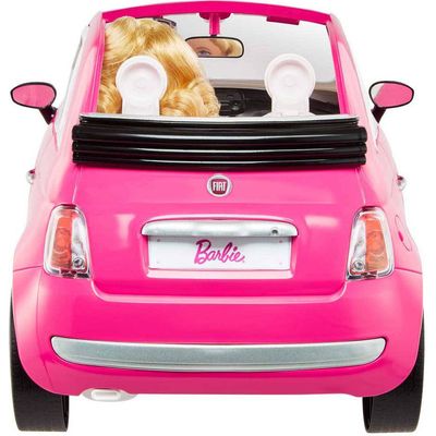 Barbie Voiture décapotable Fiat avec poupée - acheter chez